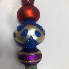 Kerst pegel Russia blauw