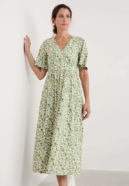 Seasalt - Chateaux dress Headland dark citron