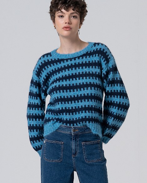 Surkana - Wide jeans trousers indigo