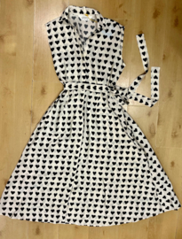 Compania Fantastica - Dress black hearts