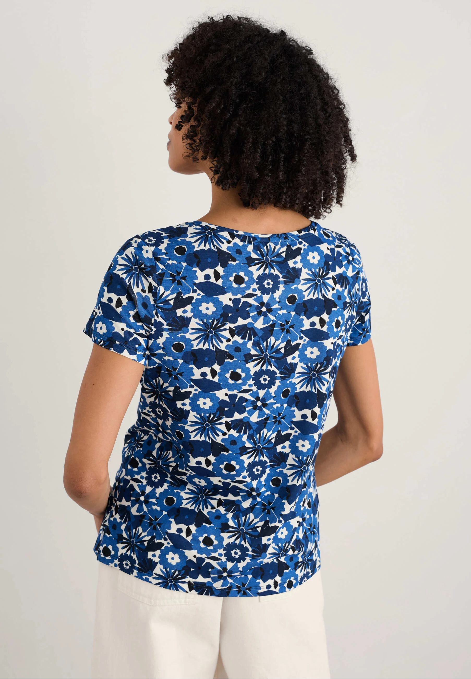Seasalt - Appletree T-shirt Screenprint Floral cargo
