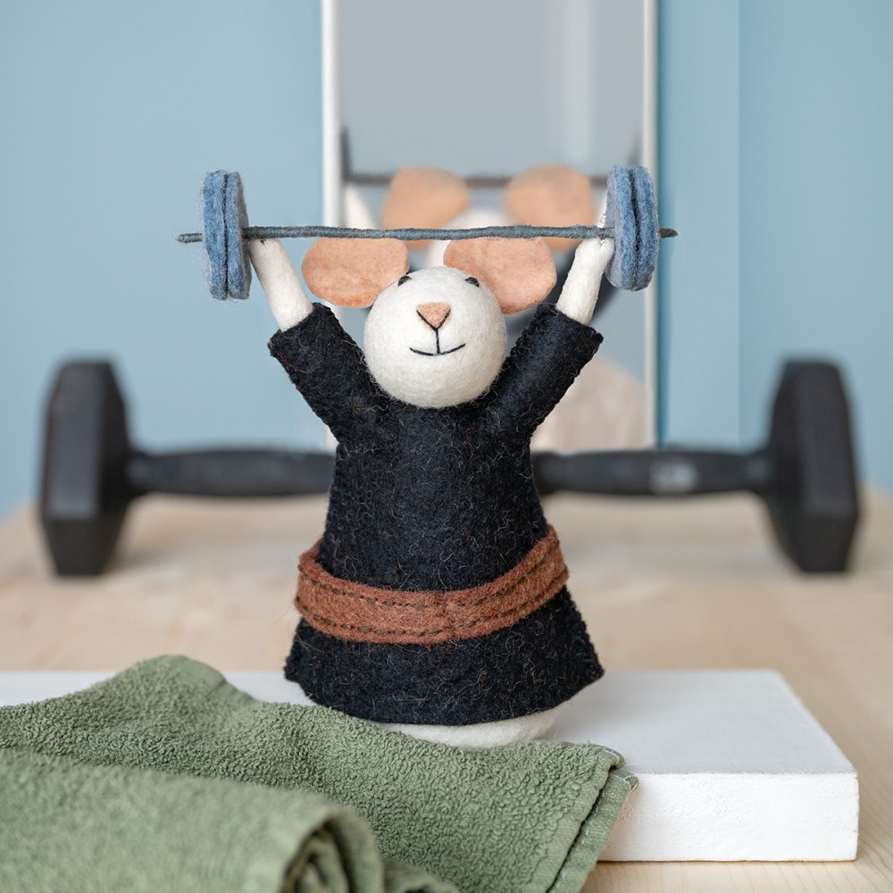 Sjaal met Verhaal -  Fitnessmuis