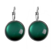 Oorbellen Dots - Glossy Evergreen