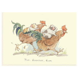 Run, rooster run kaart - Anita Jeram