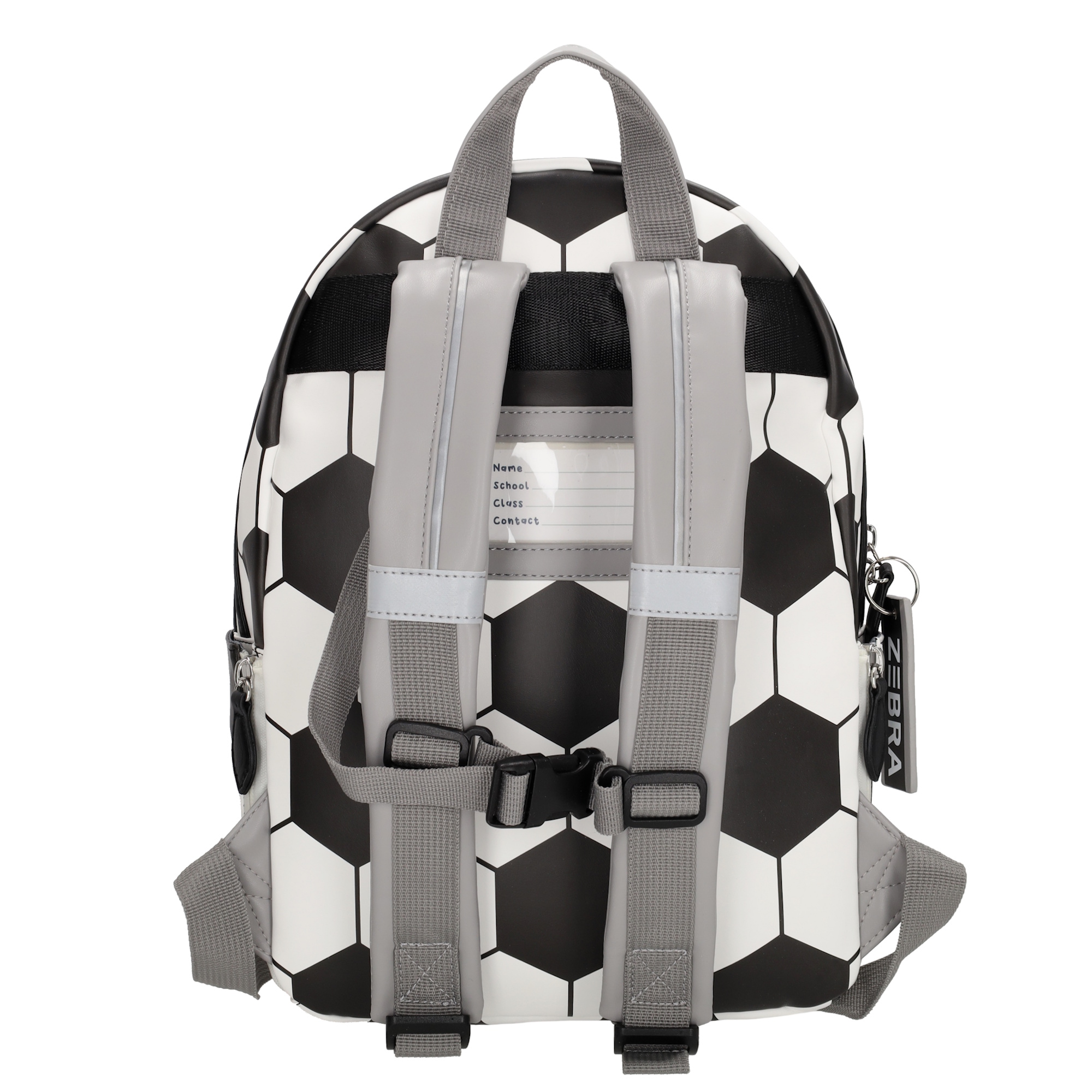 Zebra - Rugtas voetbal