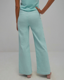 Surkana - Broek Bell bottom Sky blue