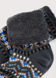 Seasalt- Men's Cabin socks Cockles iron ore