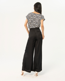 Surkana - Trousers wide black