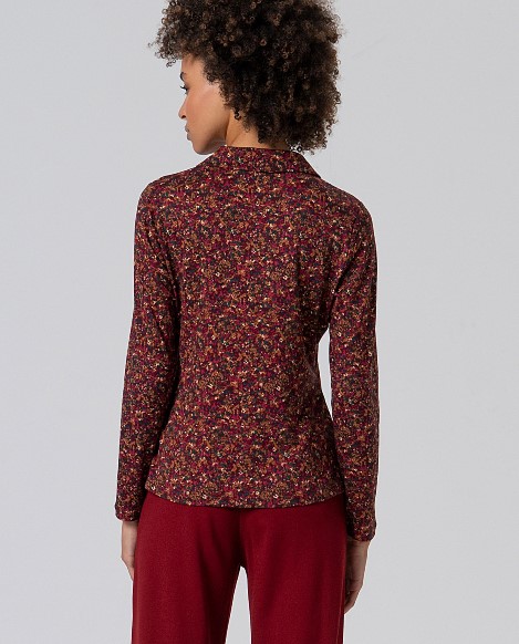 Surkana - Blouse Iron red