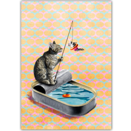 Sardientjes vangen kaart