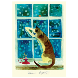 Poes en sneeuwvlokjes - Anita Shuttlewood