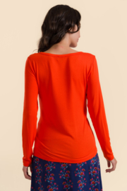 Lalamour - Lynn top plain red