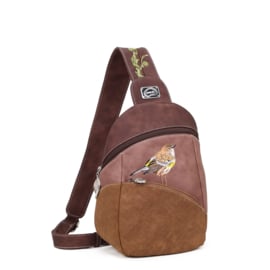 Hi-di-Hi tas Tjirp purple/lila/cognac