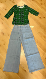 HeArt - Triangle trousers jeans light blue