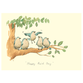 Happy Birdday kaart
