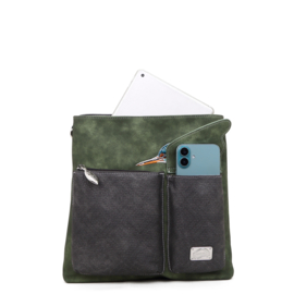 Hi-di-Hi King shopper d.green/d.grey