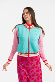 Lalamour - Lana sweater jacket turquoise