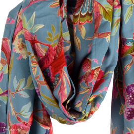 Imbarro sjaal Paradise Royal blue