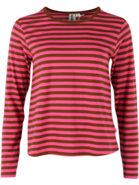 Danefae - DaneBasic Merry stripe pink/tobacco