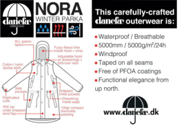 Danefae -  DaneNora winter coat black