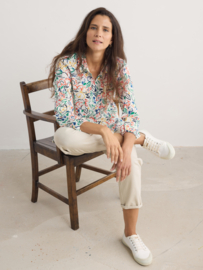 Seasalt - Larissa shirt - Painters garden chalk