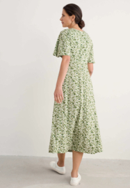 Seasalt - Chateaux dress Headland dark citron