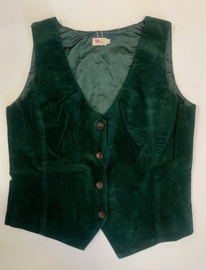 Heart - Gilet Assisi rib Jasper green