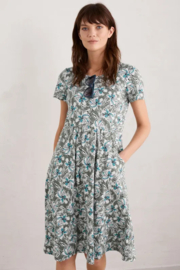 Seasalt - Enor dress Inked bloom dark balsam