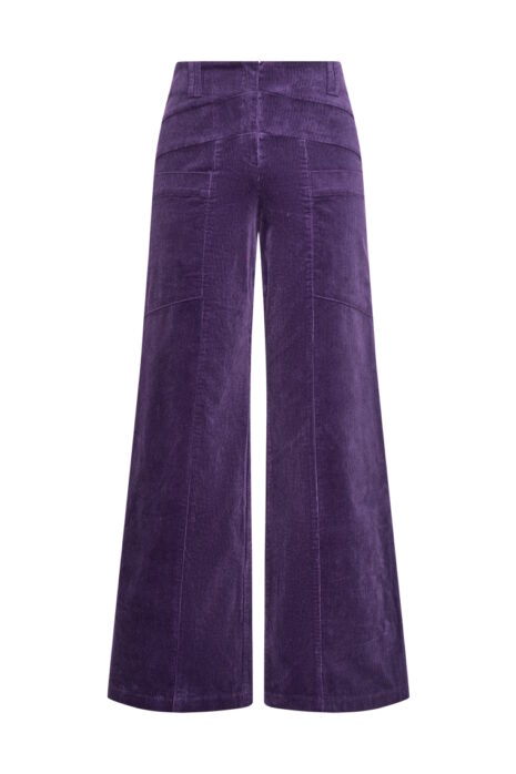 HeArt - Triangle trousers rib purple