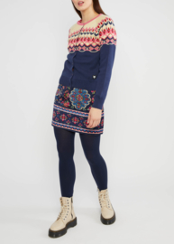 Blutsgeschwister - Cardigan Happy Heritage Nostalgic Island knit blue