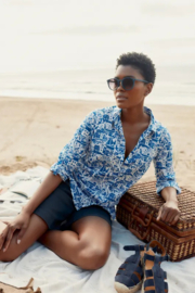 Seasalt - Blouse Larissa Geo Sea Story Waterfront
