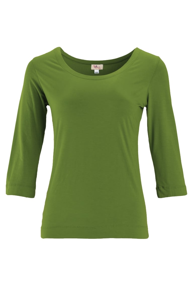Heart - Basis shirt grasgroen