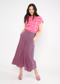 Blutsgeschwister - Trousers In full Bloom Interlaced colors