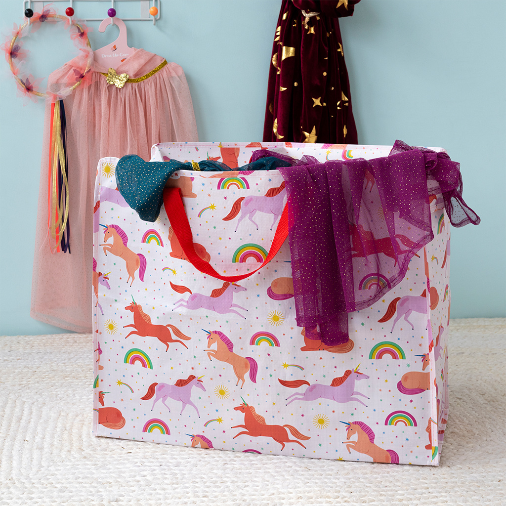Grote XXL shopper - Unicorn