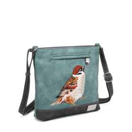 Hi-di-Hi tas Appetizer aqua/d.grey