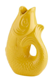 Monsieur Carafon - Fish vase yellow (M)