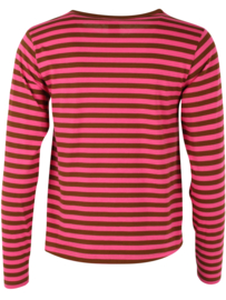 Danefae - DaneBasic Merry stripe pink/tobacco