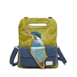 Hi-di-Hi tas Kingfisher green/navy blue
