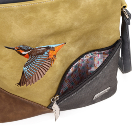 Hi-di-Hi tas Whistle yellow/d.grey
