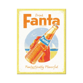 magneet Fanta bottle beach