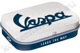 mint Box Vespa met logo wit/blauw