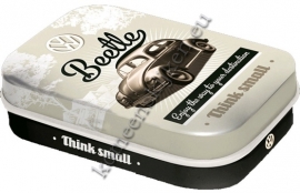 blikken mint box VW beetle think small