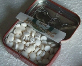 blikken muntdoosje we can do it