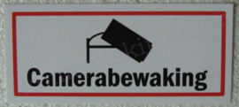 sticker camerabewaking 12,5 cm.