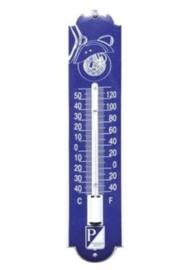 emaille thermometer voorzijde vespa / piaggio