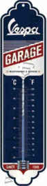 blikken thermometer Vespa garage