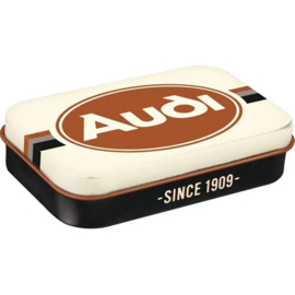 mint box XL Audi 9,5 x 6 cm
