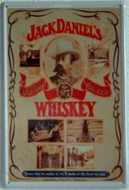 blikken wandplaat Jack Daniels 20-30 cm