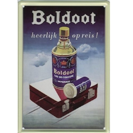 blikken reclame boldoot / reis 20-30 cm