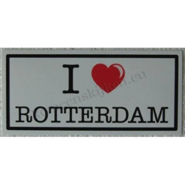 sticker I love ROTTERDAM